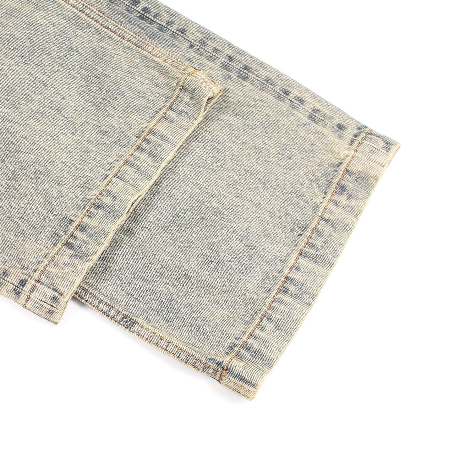 GEM JEANS デニムパンツ コットン ブルー エンタイアスタジオ ボトムス ENTIRE STUDIOS