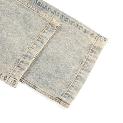 GEM JEANS デニムパンツ コットン ブルー エンタイアスタジオ ボトムス ENTIRE STUDIOS
