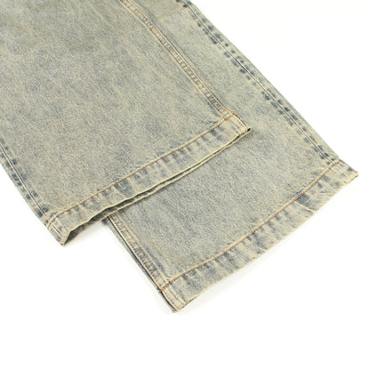 GEM JEANS デニムパンツ コットン ブルーグレー エンタイアスタジオ ボトムス ENTIRE STUDIOS