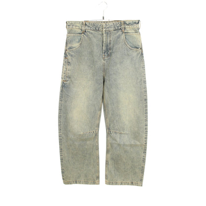 GEM JEANS デニムパンツ コットン ブルーグレー エンタイアスタジオ ボトムス ENTIRE STUDIOS