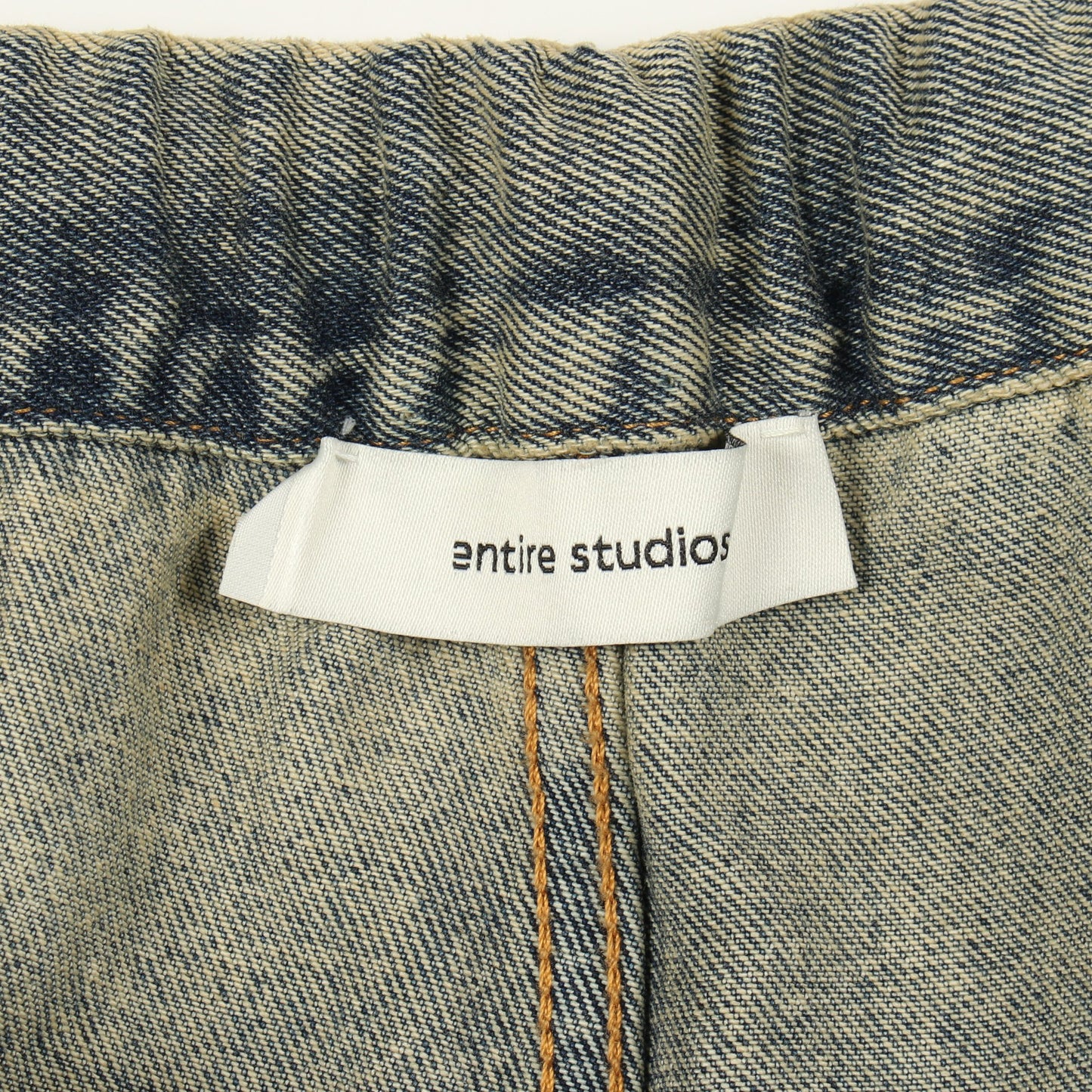 SPAR SHORTS デニムパンツ コットン ブルー エンタイアスタジオ ボトムス ENTIRE STUDIOS