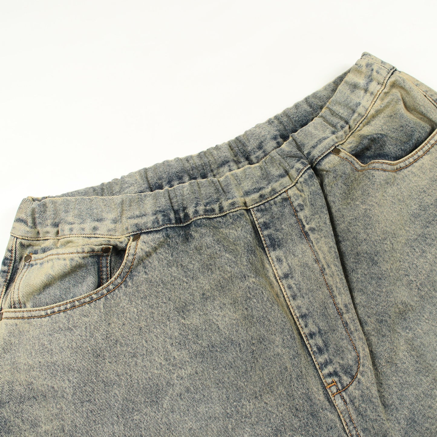 SPAR SHORTS デニムパンツ コットン ブルー エンタイアスタジオ ボトムス ENTIRE STUDIOS