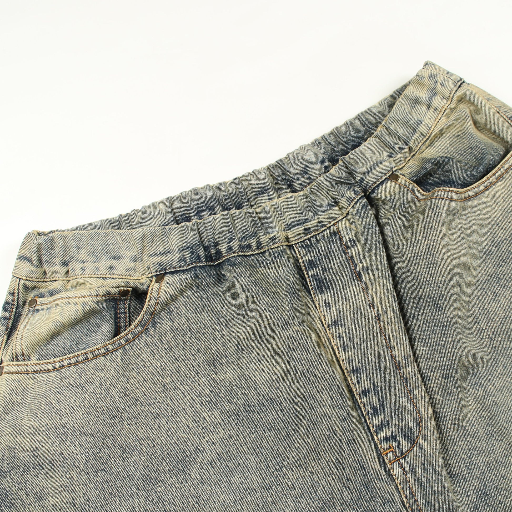 SPAR SHORTS デニムパンツ コットン ブルー エンタイアスタジオ ボトムス ENTIRE STUDIOS