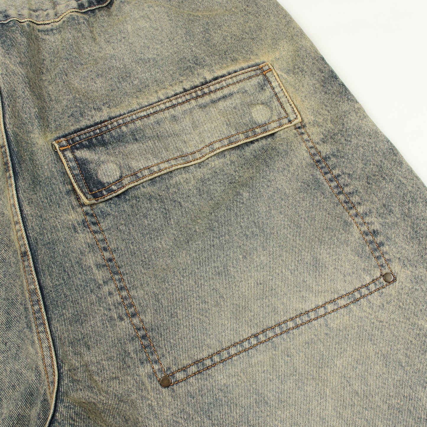SPAR SHORTS デニムパンツ コットン ブルー エンタイアスタジオ ボトムス ENTIRE STUDIOS