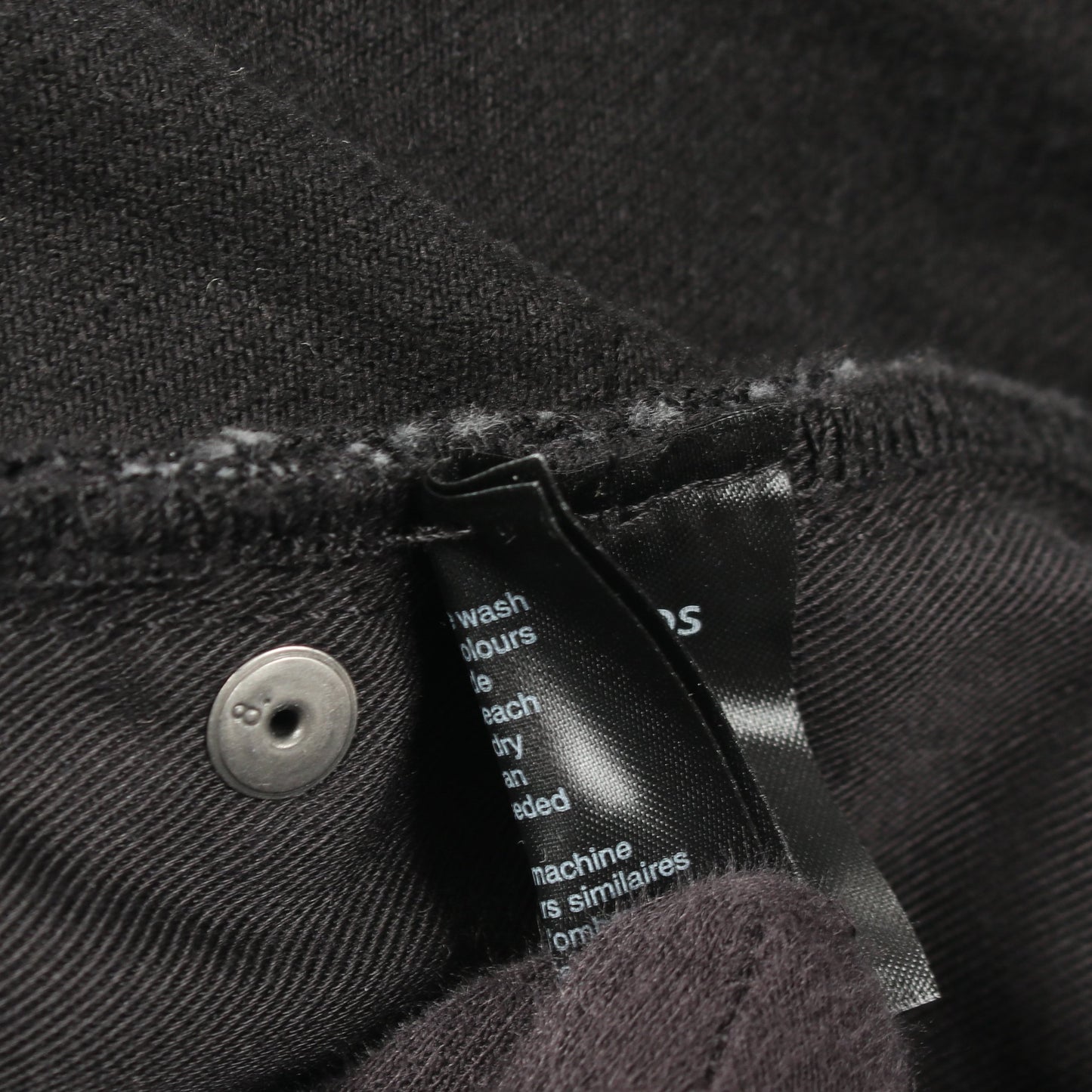SPAR SHORTS デニムパンツ コットン ブラック エンタイアスタジオ ボトムス ENTIRE STUDIOS