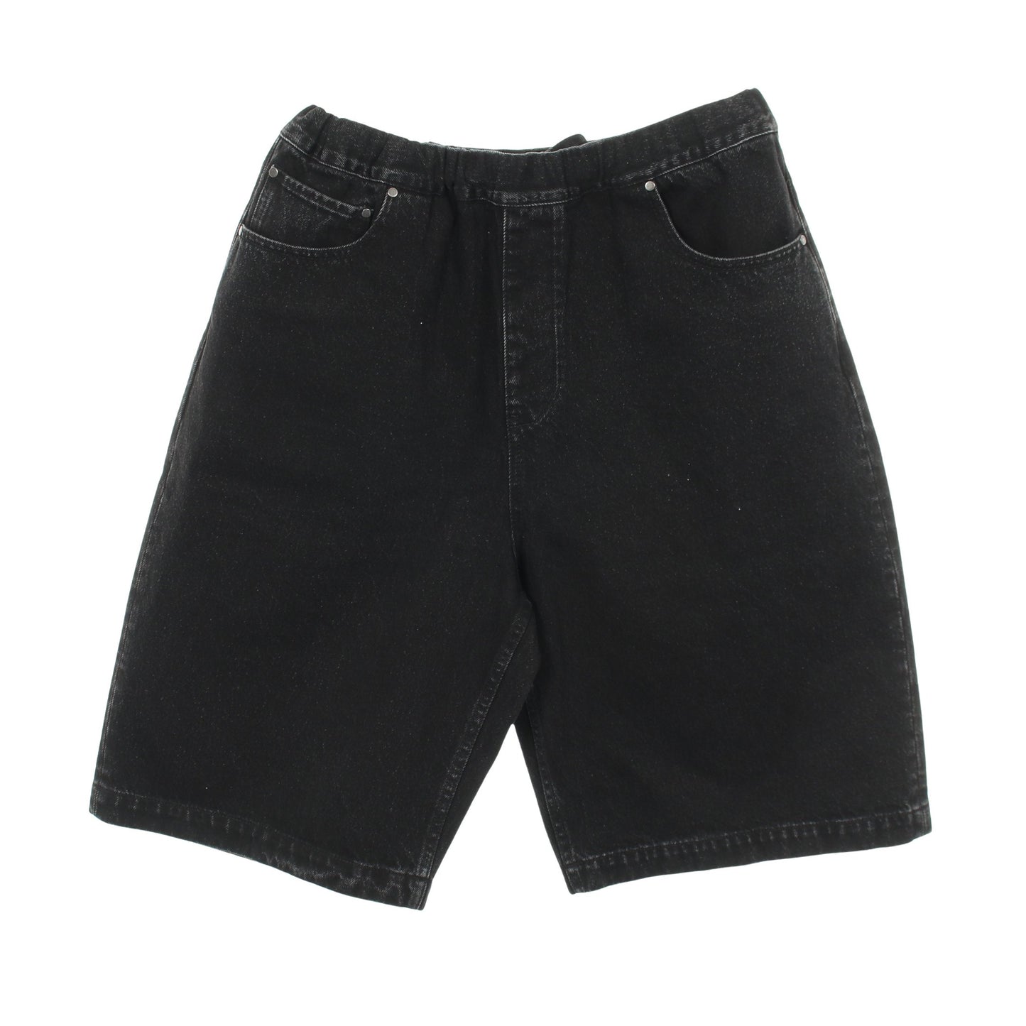 SPAR SHORTS デニムパンツ コットン ブラック エンタイアスタジオ ボトムス ENTIRE STUDIOS