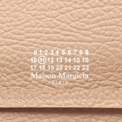 ラージ チェーンウォレット レザー ベージュ メゾンマルジェラ11 バッグ Maison Margiela 11