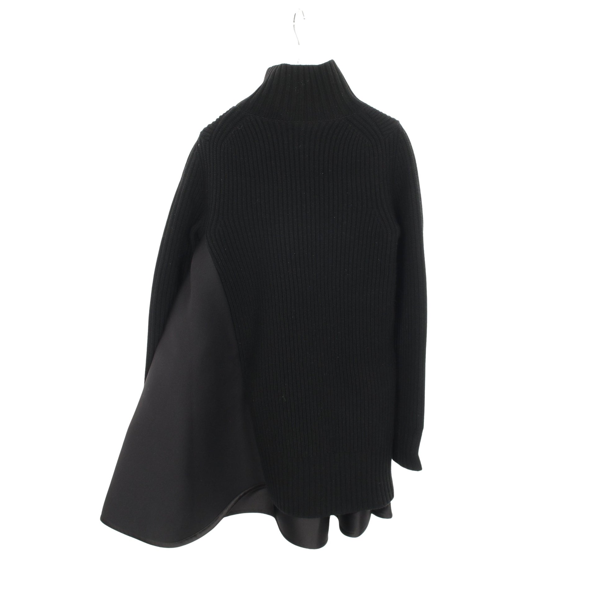 切替 変形 ニットワンピース ウール ブラック サカイ ワンピース sacai