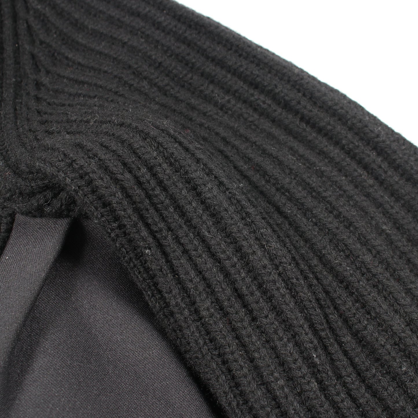 切替 変形 ニットワンピース ウール ブラック サカイ ワンピース sacai