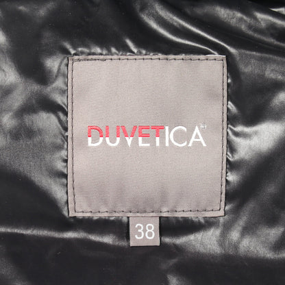 フード付き ダウンベスト ウール グレー デュベティカ アウター DUVETICA