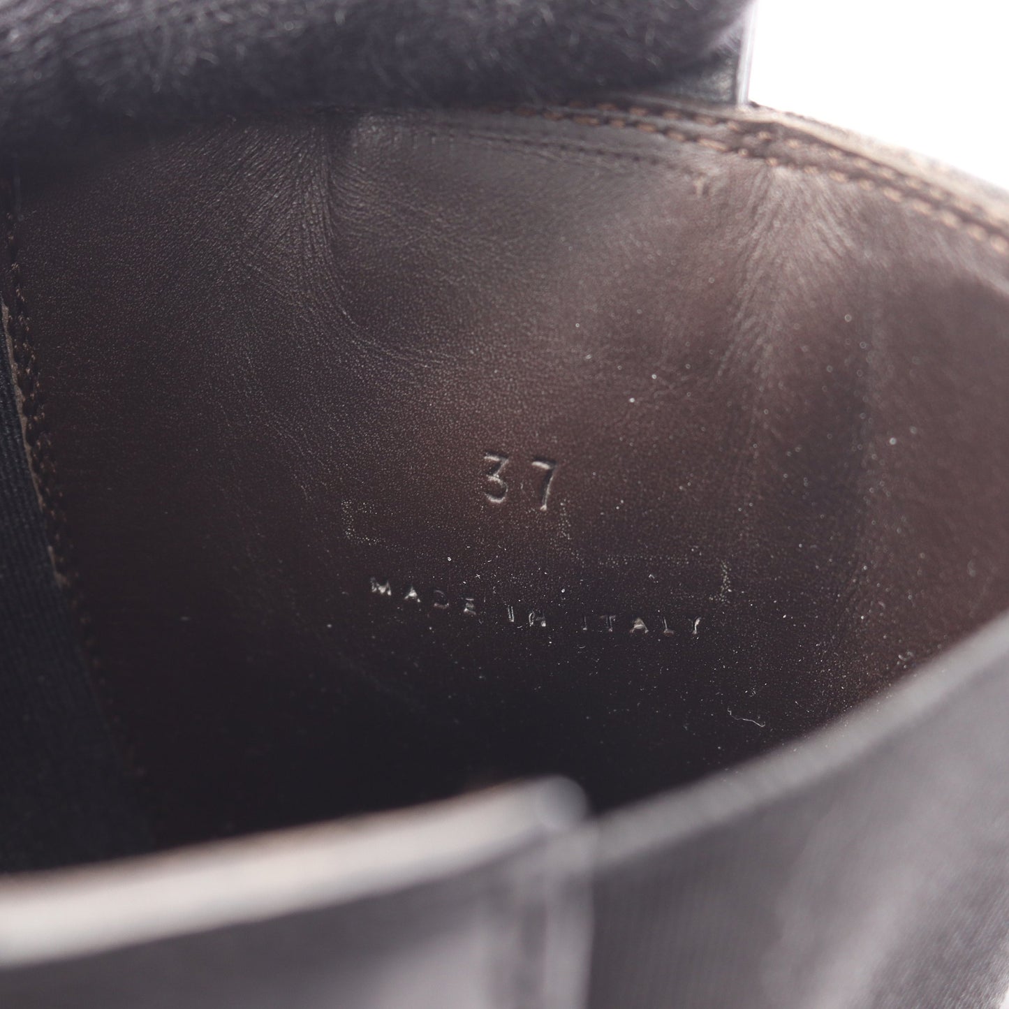 TIRE BOOTS タイヤ チェルシーブーツ ブーツ レザー ブラック パープル ボッテガヴェネタ シューズ BOTTEGA VENETA