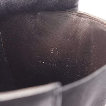 TIRE BOOTS タイヤ チェルシーブーツ ブーツ レザー ブラック パープル ボッテガヴェネタ シューズ BOTTEGA VENETA
