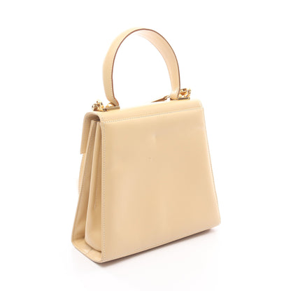 ガンチーニ ハンドバッグ レザー ベージュ 2WAY サルヴァトーレフェラガモ バッグ Salvatore Ferragamo