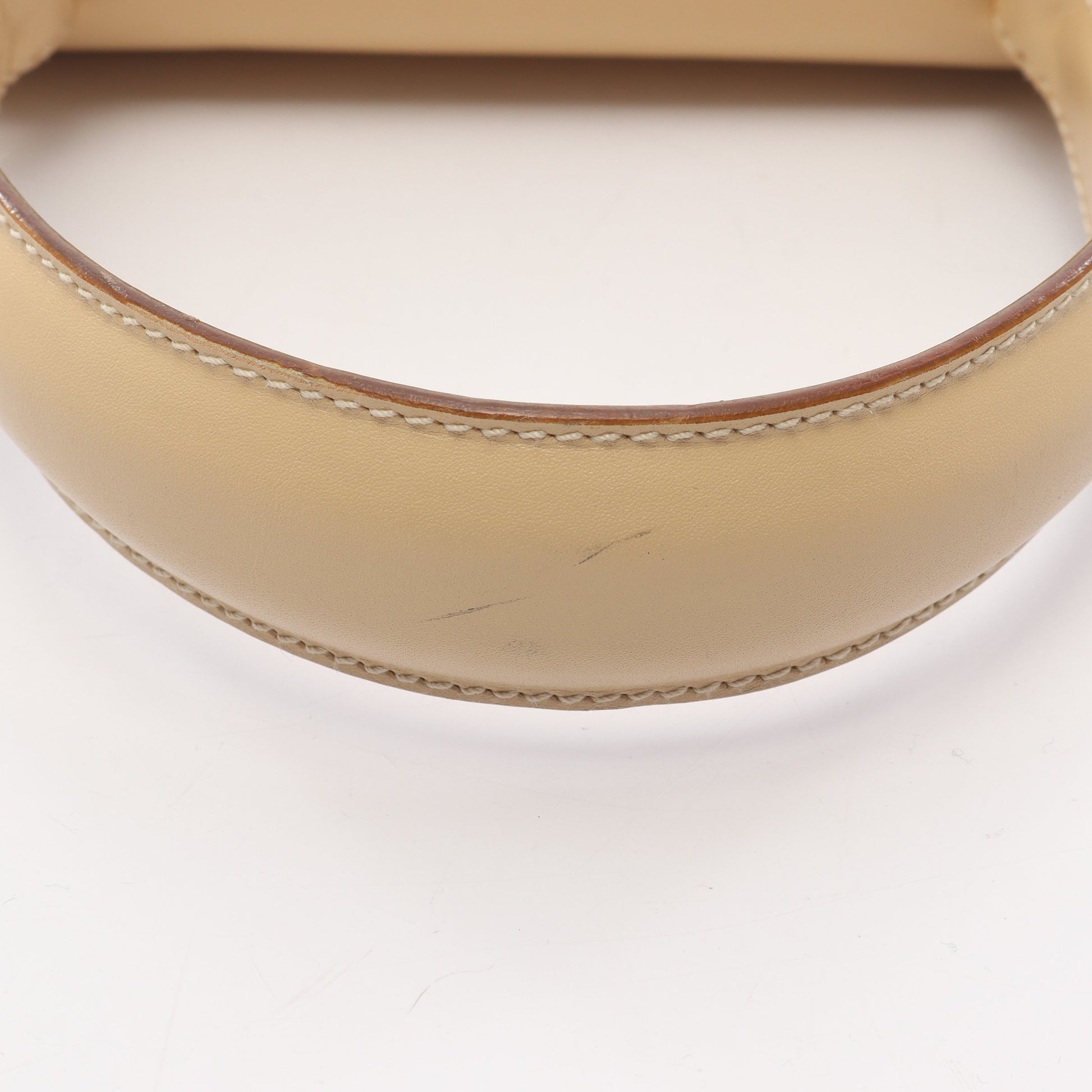 ガンチーニ ハンドバッグ レザー ベージュ 2WAY サルヴァトーレフェラガモ バッグ Salvatore Ferragamo