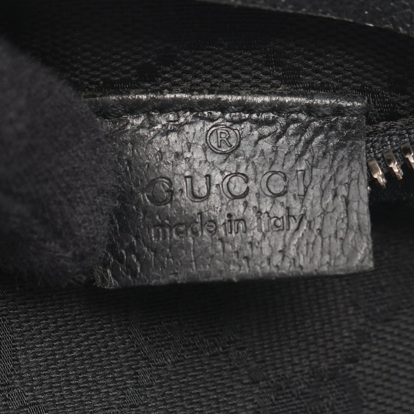 GGキャンバス ボディバッグ ウエストバッグ キャンバス レザー ブラック グッチ バッグ GUCCI
