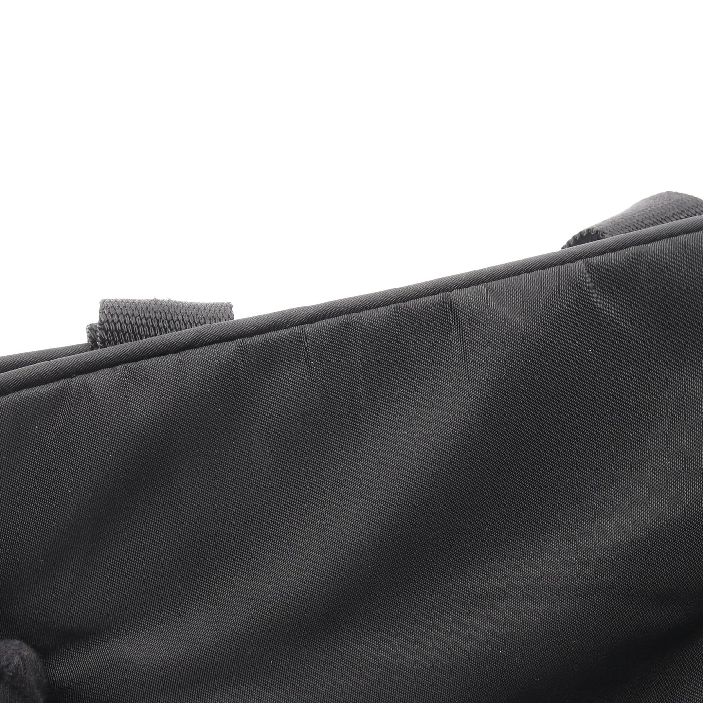ハンドバッグ ナイロン ブラック 三角プレート プラダ バッグ PRADA
