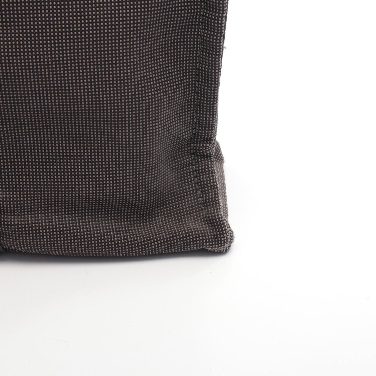 エールラインMM ハンドバッグ トートバッグ ナイロンキャンバス ダークグレー シルバー金具 エルメス バッグ HERMES