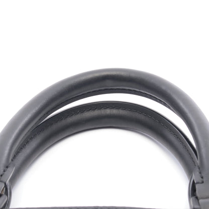 サックプラ 24H モノグラムトリヨン ショルダーバッグ トートバッグ トリヨンレザー ブラック ルイヴィトン バッグ LOUIS VUITTON