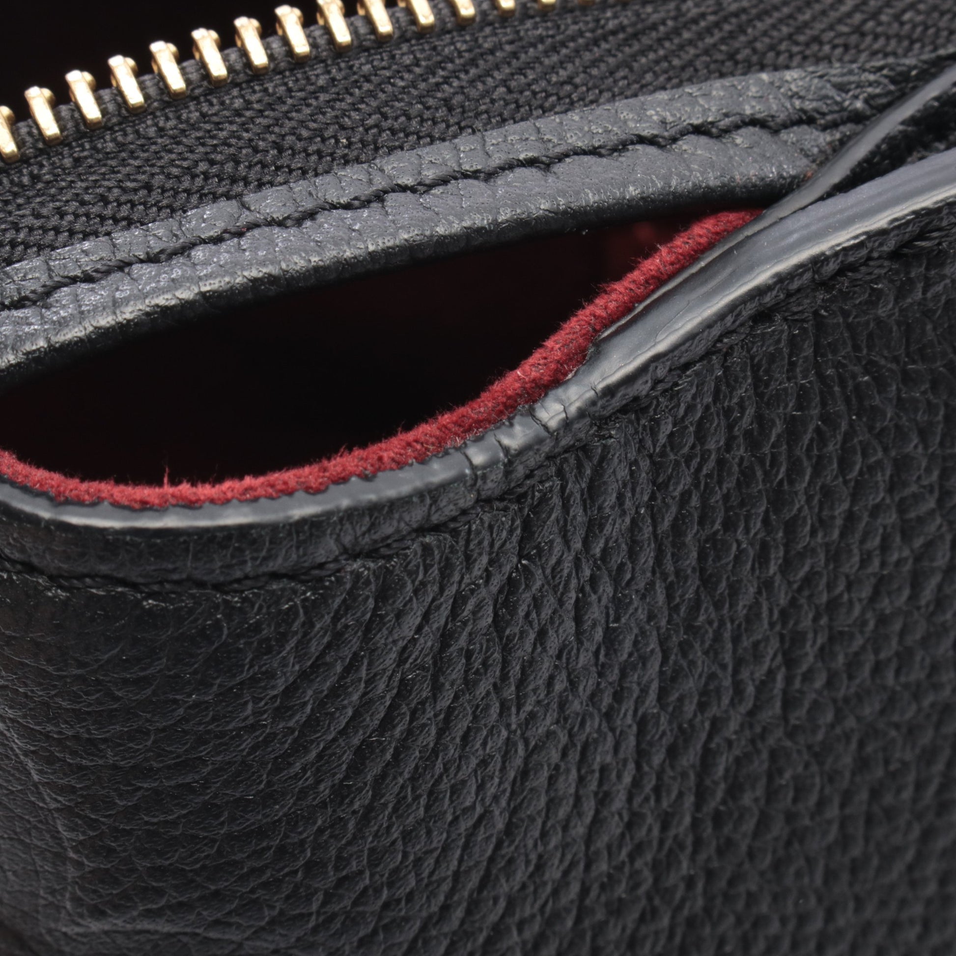 プティ パレPM モノグラムアンプラント ハンドバッグ レザー ブラック 2WAY ルイヴィトン バッグ LOUIS VUITTON