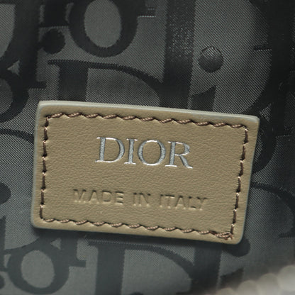 SADDLE サドル ボディバッグ ナイロン レザー ラバー グレー グレーベージュ メッシュ クリスチャンディオール バッグ Christian Dior