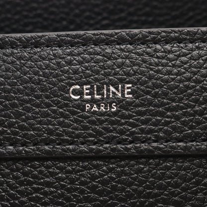 ラゲージ ナノショッパー ハンドバッグ レザー ブラック 2WAY セリーヌ バッグ CELINE