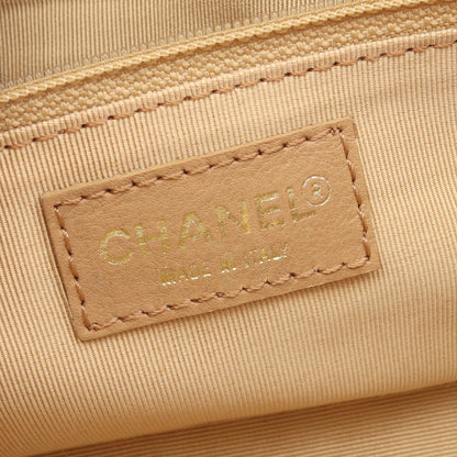 チョコバー ワンショルダーバッグ レザー シャンパンゴールド ゴールド金具 シャネル バッグ CHANEL