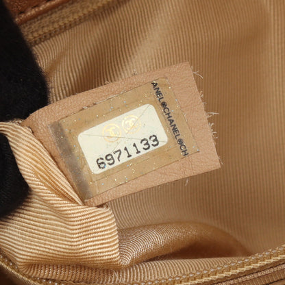 チョコバー ワンショルダーバッグ レザー シャンパンゴールド ゴールド金具 シャネル バッグ CHANEL