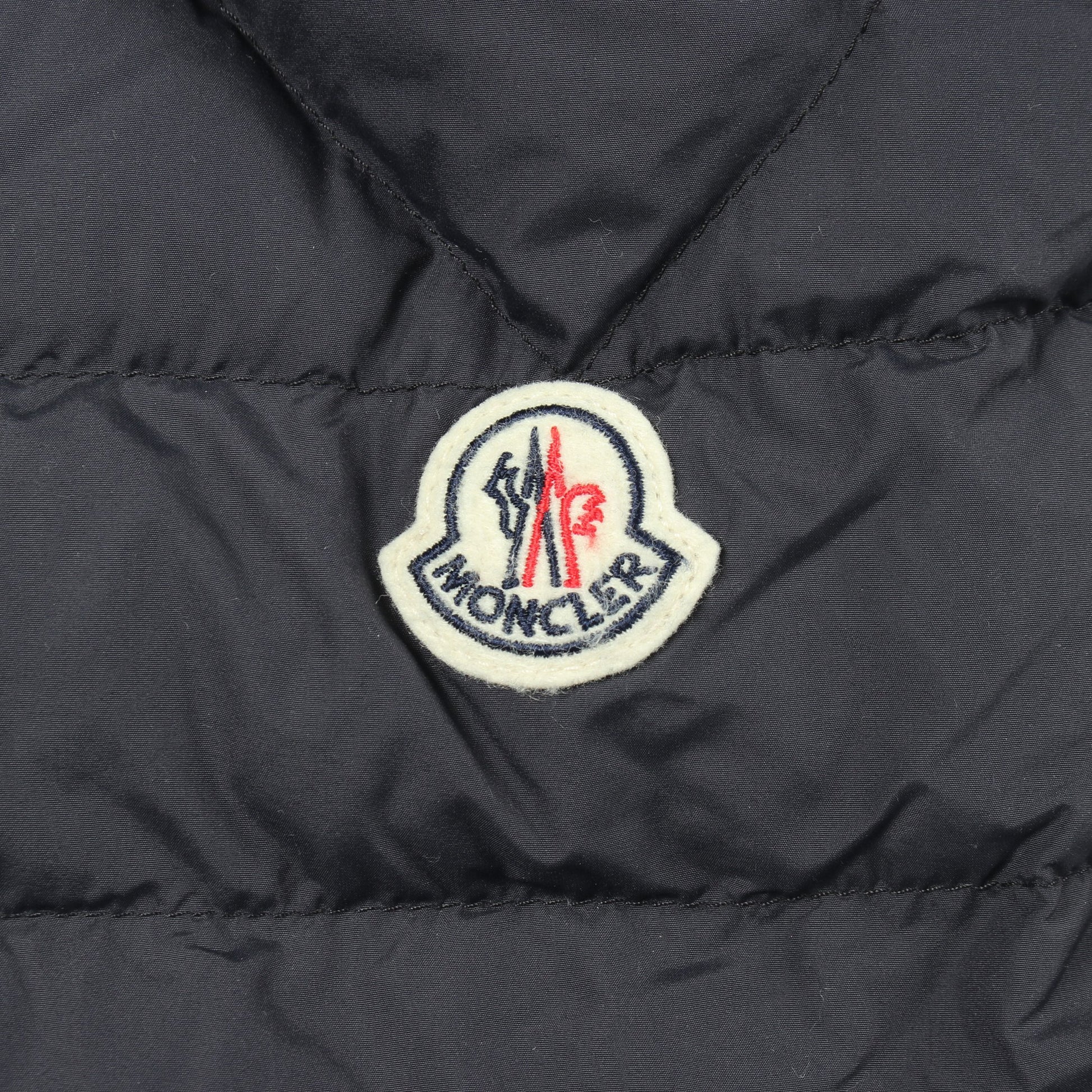 YERES ダウンジャケット スタンドカラー ナイロン ネイビー モンクレール アウター MONCLER