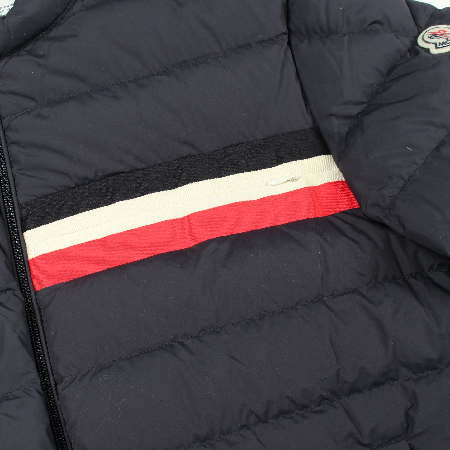 YERES ダウンジャケット スタンドカラー ナイロン ネイビー モンクレール アウター MONCLER