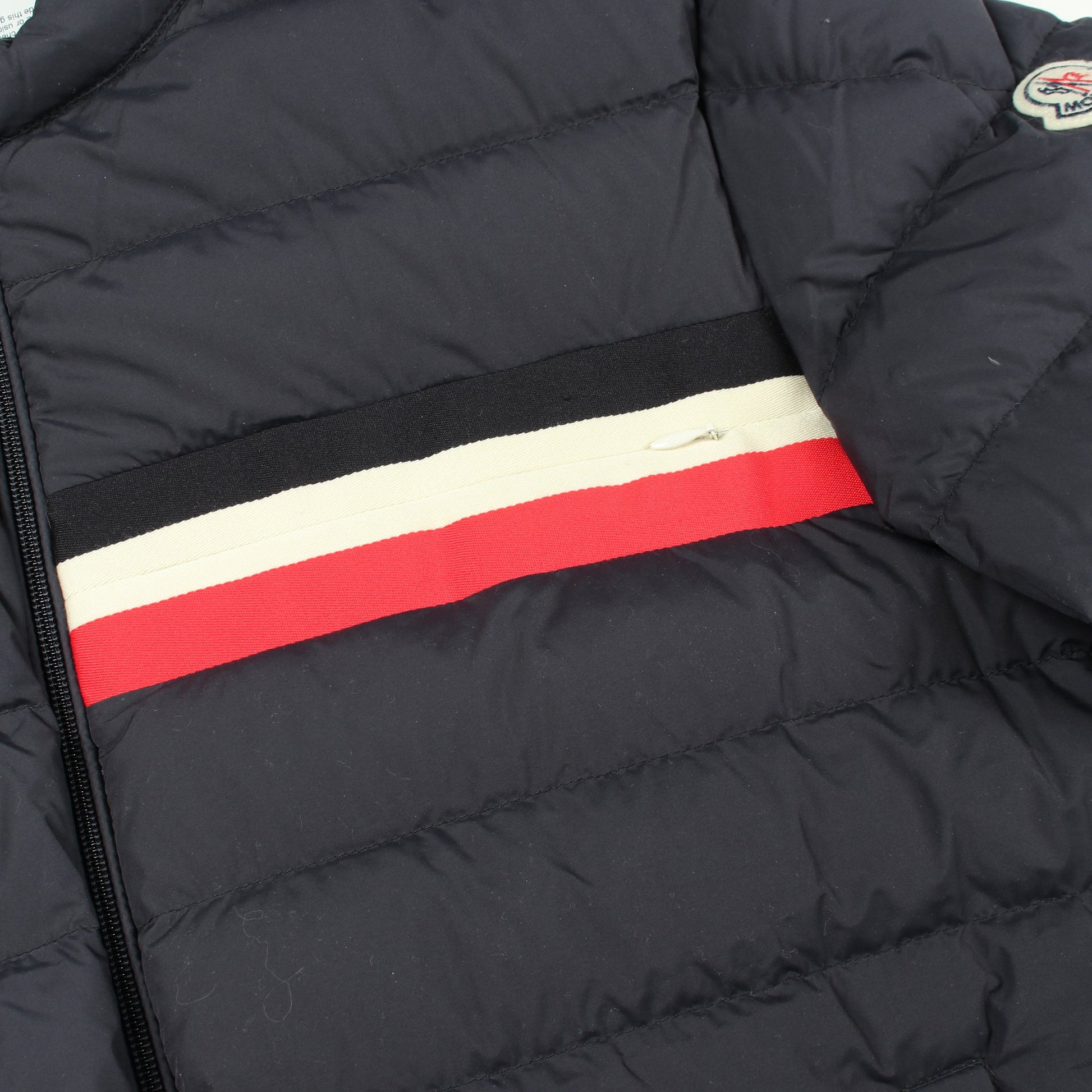 YERES ダウンジャケット スタンドカラー ナイロン ネイビー モンクレール アウター MONCLER