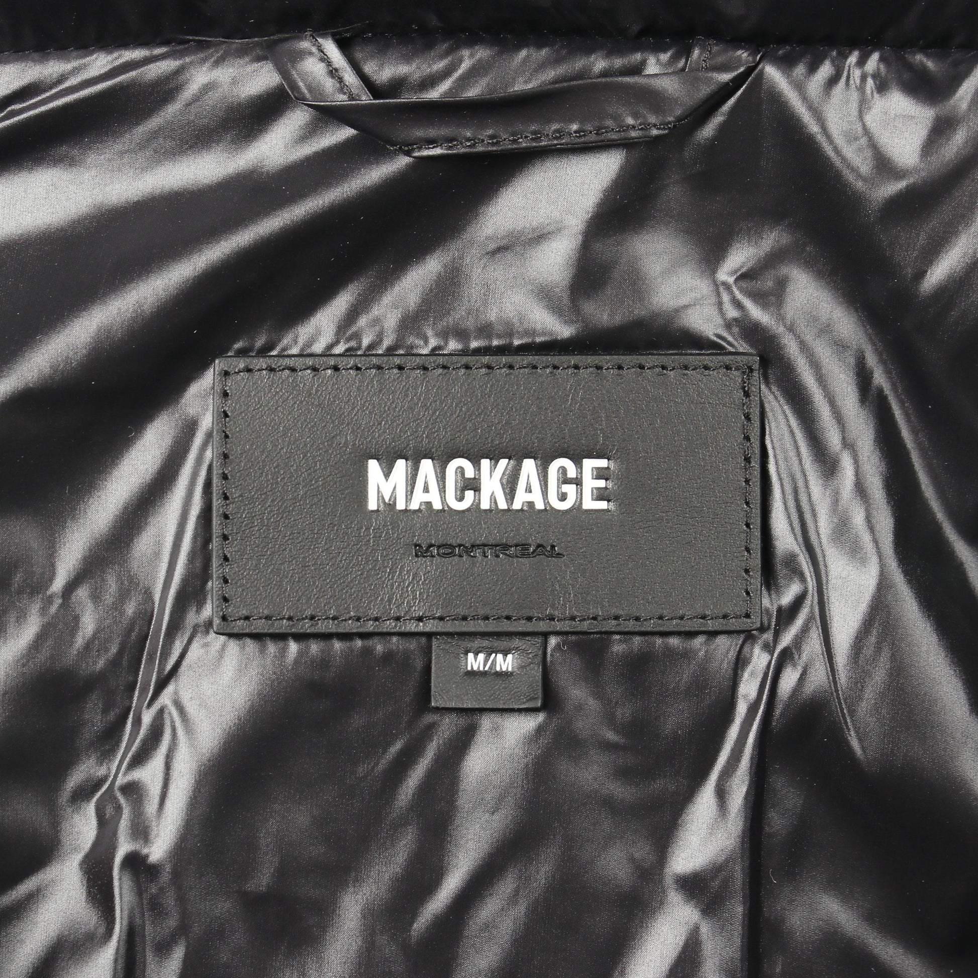 ツイード ダウンコート ウール ブラック マッカージュ アウター Mackage