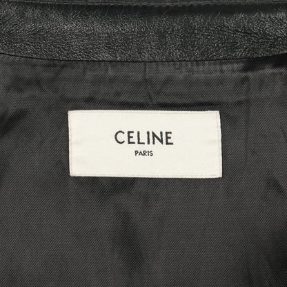 レザージャケット ラムスキン ブラック セリーヌ アウター CELINE