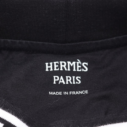 シェーヌダンクル ワンピース 半袖 コットン ブラック エルメス ワンピース HERMES