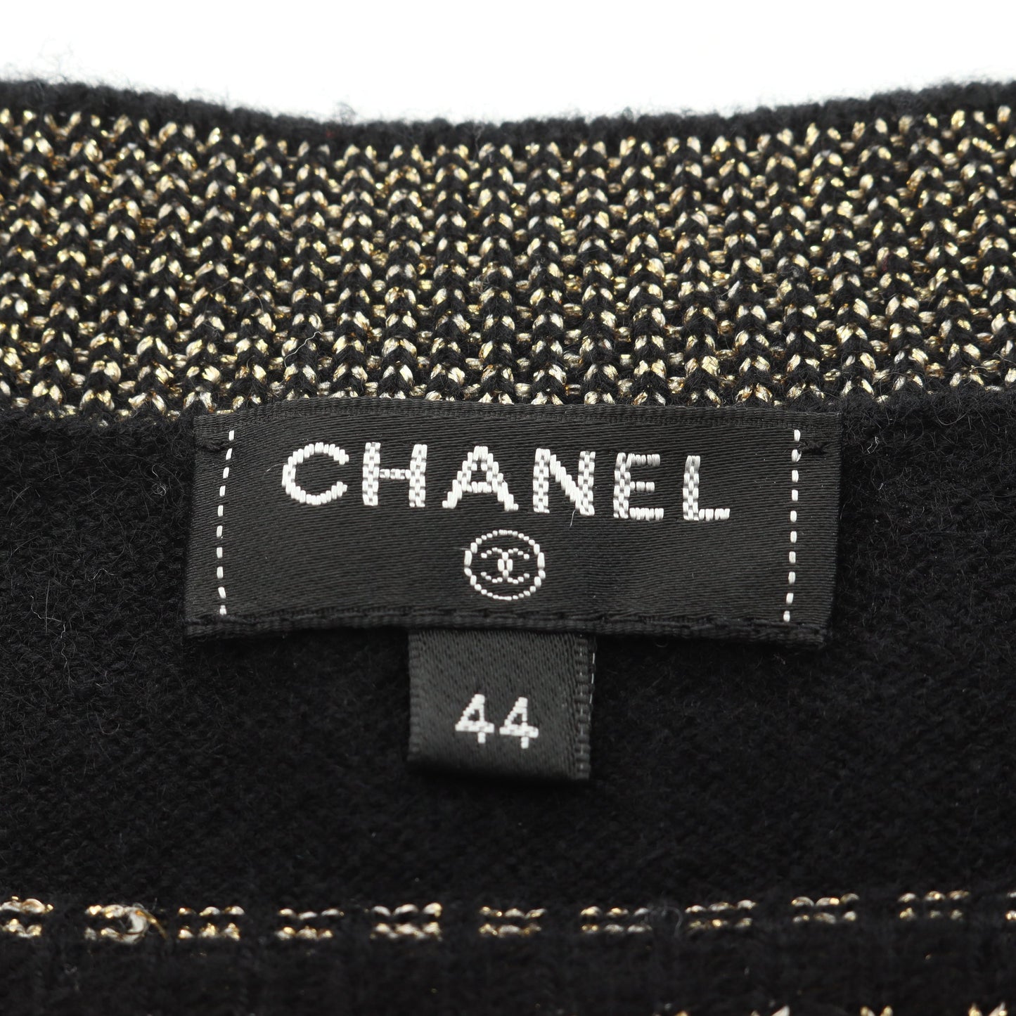 ココマーク スカラベボタン ヒエログリフ カーディガン カシミヤ ブラック ゴールド シャネル トップス CHANEL