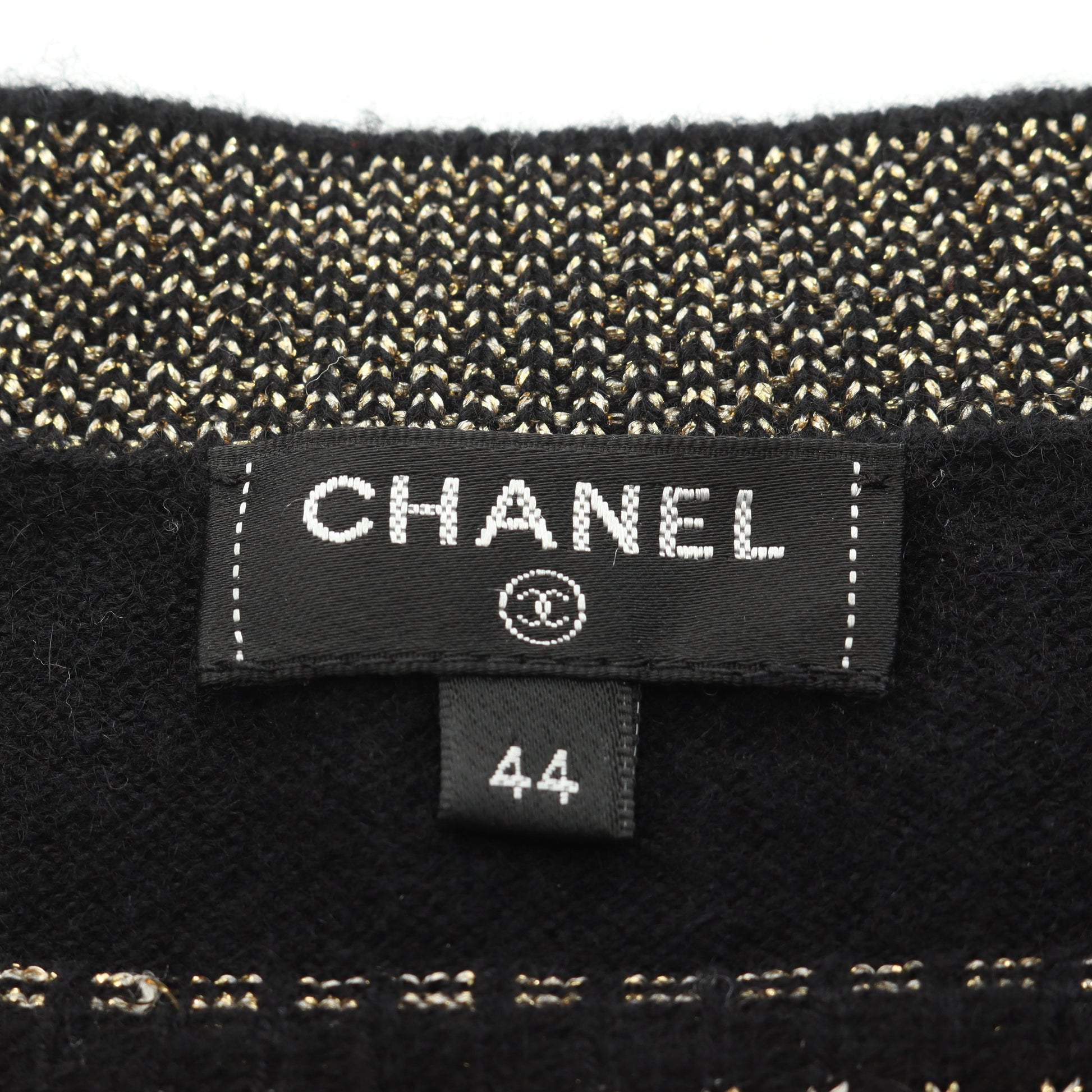 ココマーク スカラベボタン ヒエログリフ カーディガン カシミヤ ブラック ゴールド シャネル トップス CHANEL