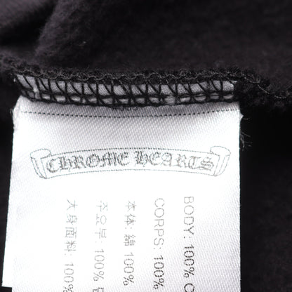 ホースシュー プルオーバーパーカー バックプリント コットン ブラック クロムハーツ トップス Chrome Hearts