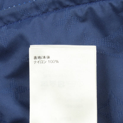 LV × YK モノグラム フェイス ブルゾン ナイロン ブルー マルチカラー フード付き 草間彌生 ルイヴィトン アウター LOUIS VUITTON