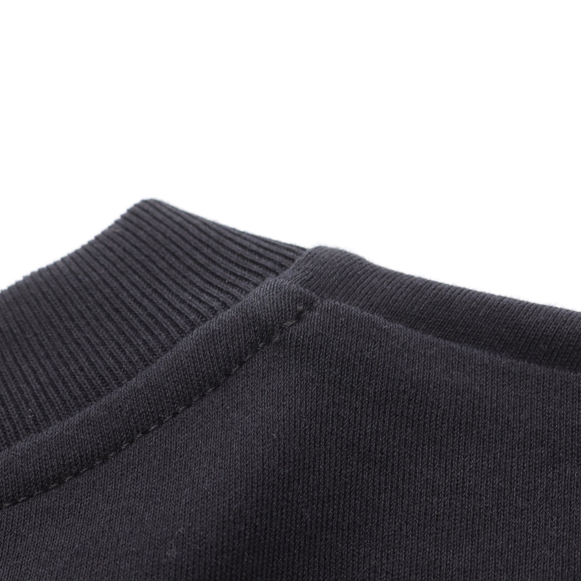 クロップド 半袖Tシャツ クルーネック コットン ブラック ポケット付き プラダ トップス PRADA