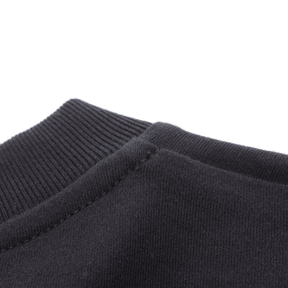 クロップド 半袖Tシャツ クルーネック コットン ブラック ポケット付き プラダ トップス PRADA