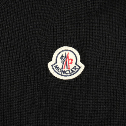 カーディガン ダウンジャケット ウール ブラック 切替 モンクレール アウター MONCLER