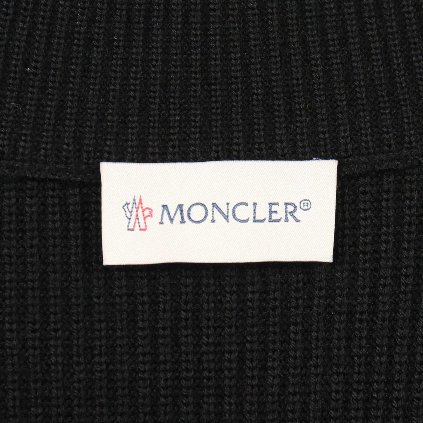 カーディガン ダウンジャケット ウール ブラック 切替 モンクレール アウター MONCLER