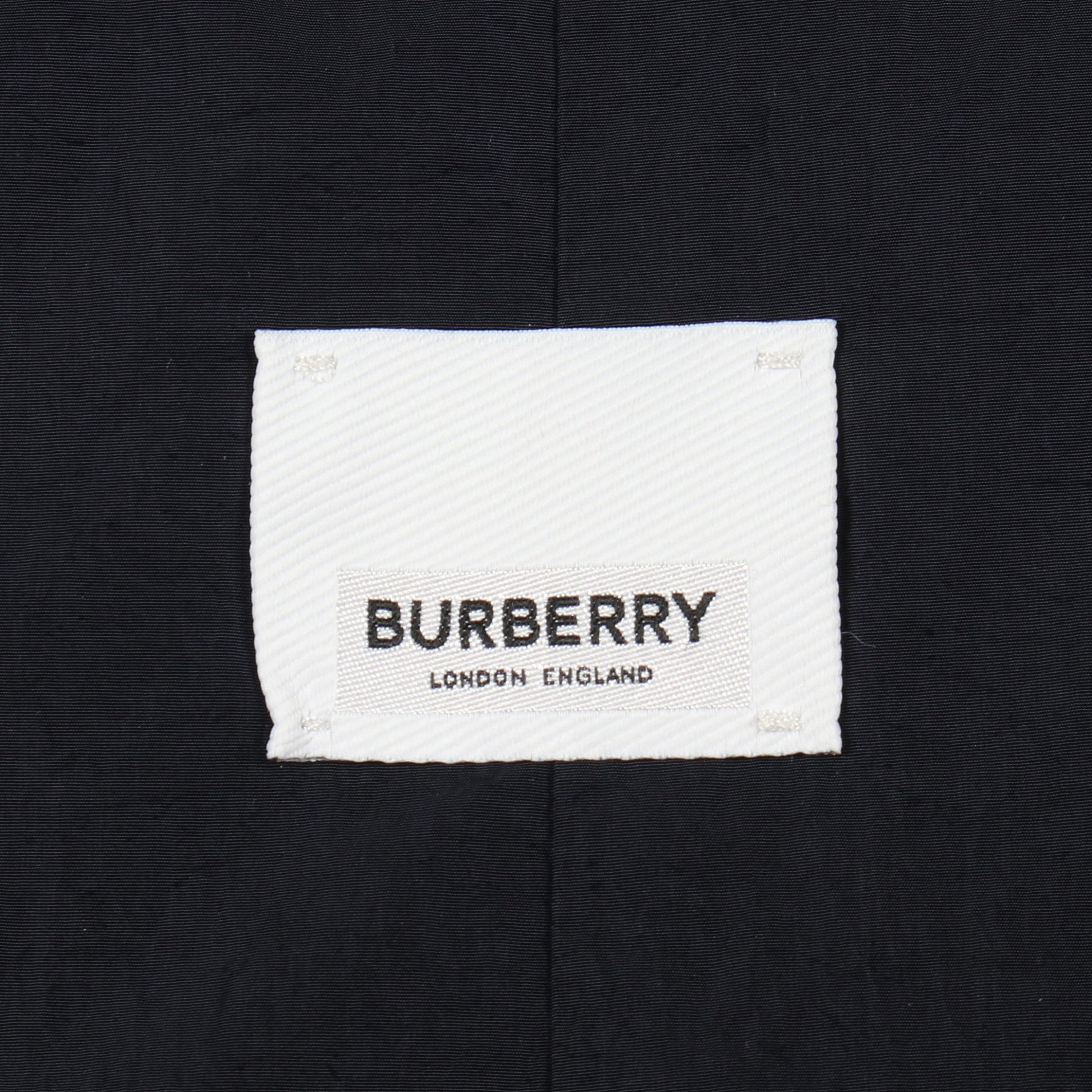 コート ナイロン ネイビー バーバリー アウター BURBERRY