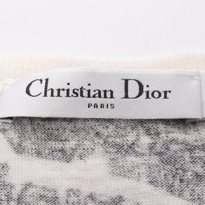 Plan de Paris ニット クルーネック 半袖 リネン カシミヤ アイボリー ブラック クリスチャンディオール トップス Christian Dior