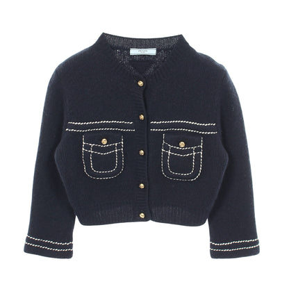 ニット カーディガン カシミヤ ネイビー プラダ トップス PRADA