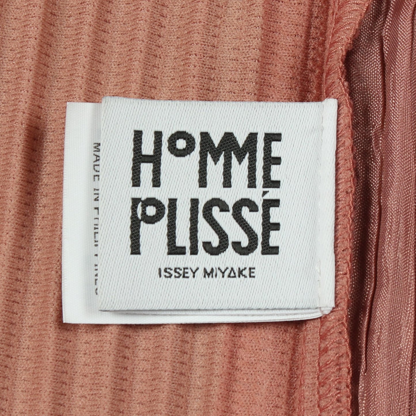 プリーツ シャツ スタンドカラー 長袖 ピンク オムプリッセイッセイミヤケ トップス HOMME PLISSE ISSEY MIYAKE