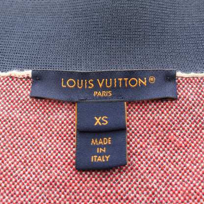 モノグラム カーディガン レーヨン ウール ライトベージュ ネイビー レッド ルイヴィトン トップス LOUIS VUITTON