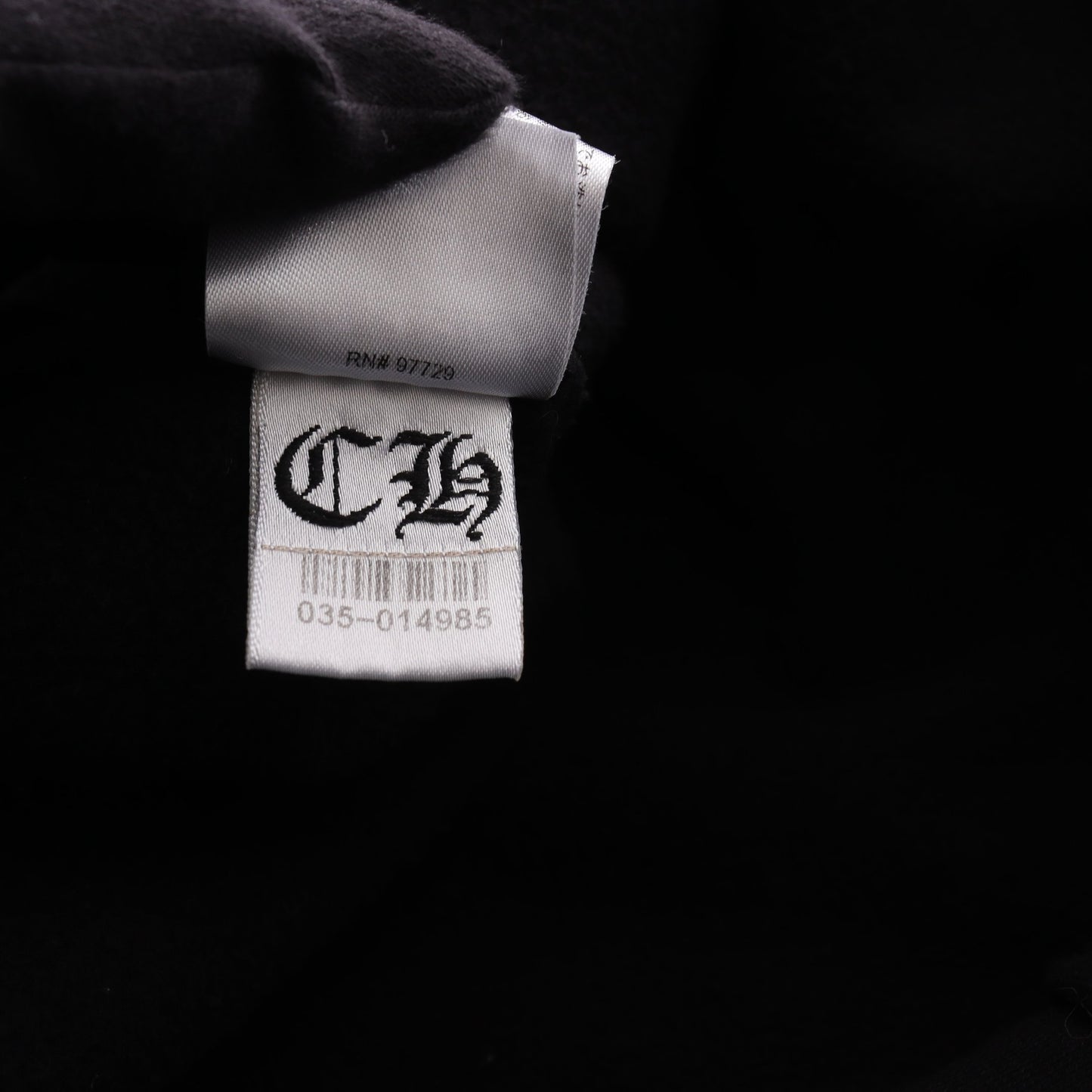 Chrome Hearts × Marina Abramovic プルオーバーパーカー コットン ブラック 裏起毛 クロムハーツ トップス Chrome Hearts
