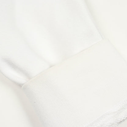 ナンバリングロゴ刺繍 プルオーバーパーカー コットン ホワイト メゾンマルジェラ トップス Maison Margiela