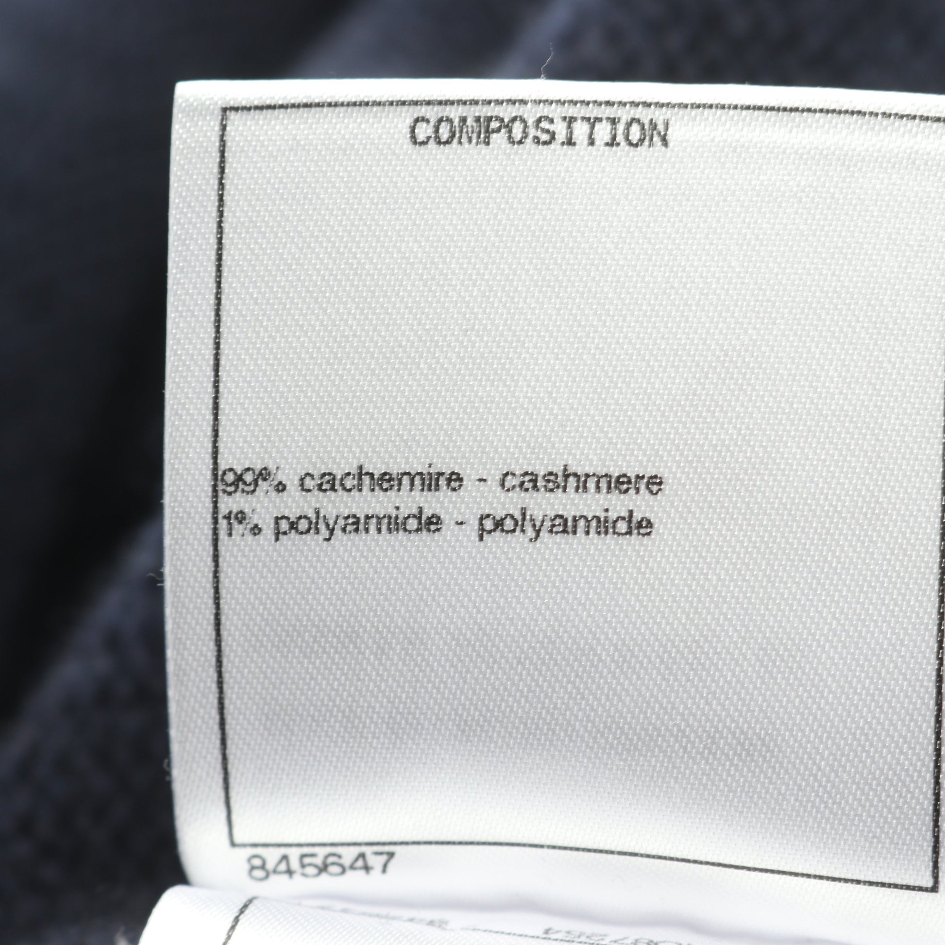 ココマーク ニット カシミヤ ネイビー シャネル トップス CHANEL