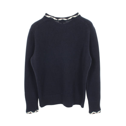 ココマーク ニット カシミヤ ネイビー シャネル トップス CHANEL